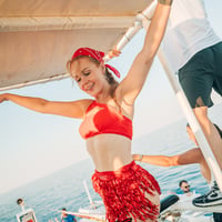 Malia Booze Cruise at George and Dragon, Malia, 17 July 2025