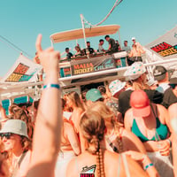 Malia Booze Cruise at George and Dragon, Malia, 3 August 2025
