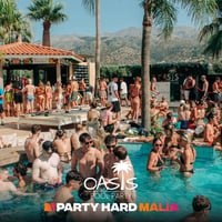 Oasis Pool Party at Oasis Pool Bar, Malia, 24 July 2026