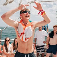 Ocean Beats Boat at Mallorca, Magaluf, 23 July 2025