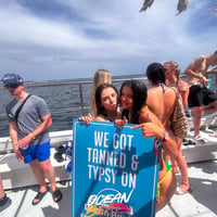 Ocean Beats Boat at Bus pick up point, Magaluf, 14 June 2026
