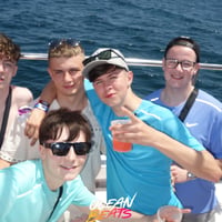 Ocean Beats Boat at Bus pick up point, Magaluf, 16 June 2026
