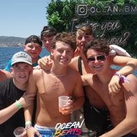 Ocean Beats Boat at Bus pick up point, Magaluf, 16 June 2026