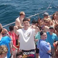 Ocean Beats Boat at Bus pick up point, Magaluf, 16 June 2026