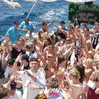 Ocean Beats Boat at Bus pick up point, Magaluf, 16 June 2026