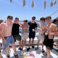Ocean Beats Boat at Bus pick up point, Magaluf, 29 June 2026