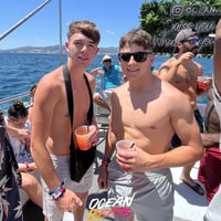 Ocean Beats Boat at Bus pick up point, Magaluf, 4 July 2026