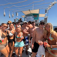 Ocean Beats Boat at Bus pick up point, Magaluf, 5 July 2026