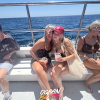 Ocean Beats Boat at Bus pick up point, Magaluf, 7 July 2026