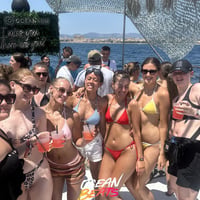 Ocean Beats Boat at Bus pick up point, Magaluf, 9 July 2026