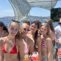 Ocean Beats Boat at Bus pick up point, Magaluf, 9 July 2026