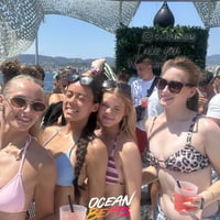 Ocean Beats Boat at Bus pick up point, Magaluf, 9 July 2026