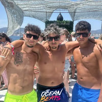 Ocean Beats Boat at Bus pick up point, Magaluf, 9 July 2026