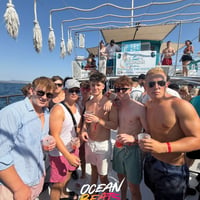 Ocean Beats Boat at Bus pick up point, Magaluf, 9 July 2026