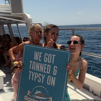 Ocean Beats Boat at Bus pick up point, Magaluf, 10 July 2026