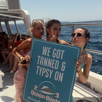 Ocean Beats Boat at Bus pick up point, Magaluf, 10 July 2026