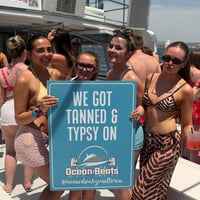 Ocean Beats Boat at Bus pick up point, Magaluf, 10 July 2026