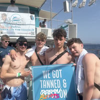 Ocean Beats Boat at Bus pick up point, Magaluf, 11 July 2026