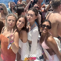 Ocean Beats Boat at Bus pick up point, Magaluf, 12 July 2026