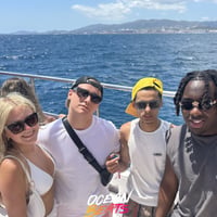Ocean Beats Boat at Bus pick up point, Magaluf, 12 July 2026