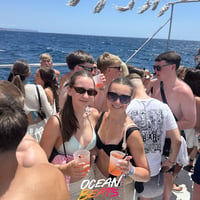 Ocean Beats Boat at Bus pick up point, Magaluf, 12 July 2026