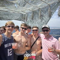 Ocean Beats Boat at Bus pick up point, Magaluf, 12 July 2026
