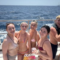 Ocean Beats Boat at Bus pick up point, Magaluf, 12 July 2026