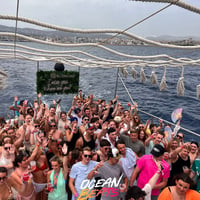 Ocean Beats Boat at Bus pick up point, Magaluf, 14 July 2026