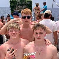 Ocean Beats Boat at Bus pick up point, Magaluf, 14 July 2026