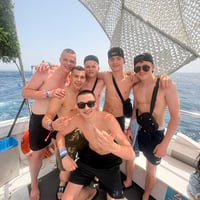 Ocean Beats Boat at Bus pick up point, Magaluf, 18 July 2026