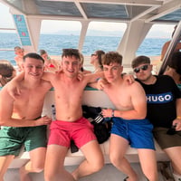 Ocean Beats Boat at Bus pick up point, Magaluf, 18 July 2026