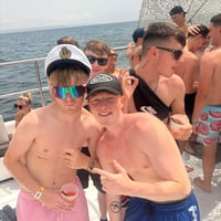 Ocean Beats Boat at Bus pick up point, Magaluf, 21 July 2026
