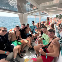 Ocean Beats Boat at Bus pick up point, Magaluf, 2 August 2026