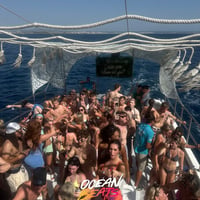 Ocean Beats Boat at Bus pick up point, Magaluf, 2 August 2026
