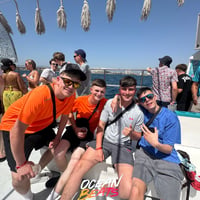 Ocean Beats Boat at Bus pick up point, Magaluf, 2 August 2026