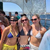 Ocean Beats Boat at Bus pick up point, Magaluf, 2 August 2026