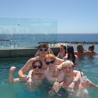 Rooftop Pool Party at Monkey Beach Club, Tenerife, 8 August 2025