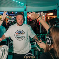 Silent Disco at Capitol Bar, Magaluf, 8 June 2025