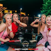 Silent Disco at Capitol Bar, Magaluf, 29 June 2025