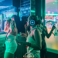 Silent Disco at Capitol Bar, Magaluf, 16 July 2025
