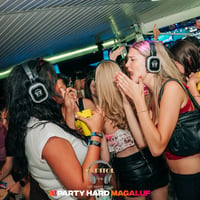 Silent Disco at Capitol Bar, Magaluf, 27 July 2025