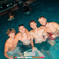 Sunset Sessions Pool Party at Fedrania Gardens Hotel, Ayia Napa, 10 August 2025